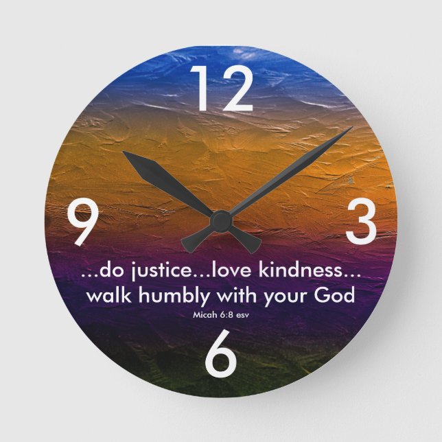 Redondo Mediano Reloj de la escritura (Anverso)