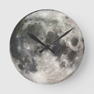 Redondo Mediano Reloj de la luna