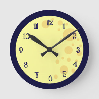 Redondo Mediano Reloj de la luna