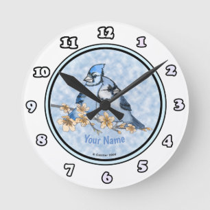 Redondo Mediano Reloj de la rama de los Jinetes Azules