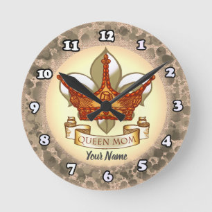 Redondo Mediano Reloj de la Reina Mamá