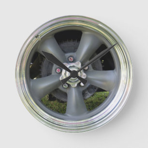 Redondo Mediano Reloj de la rueda del rayo del final cinco del