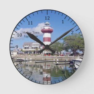 Redondo Mediano Reloj de la torre de Harbour Town