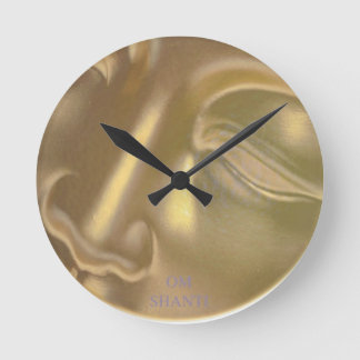 Redondo Mediano Reloj de la yoga