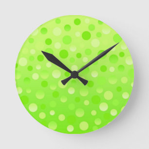 Redondo Mediano Reloj de Lime Fizz