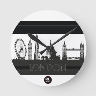 Redondo Mediano Reloj de Londres