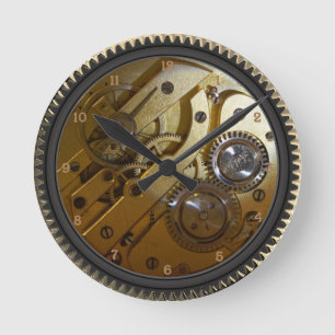 Redondo Mediano Reloj de los engranajes de reloj mecánico