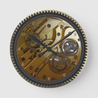 Redondo Mediano Reloj de los engranajes de reloj mecánico