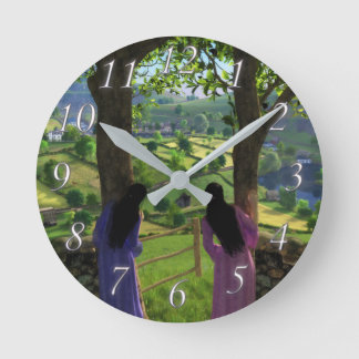 Redondo Mediano Reloj de los gemelos