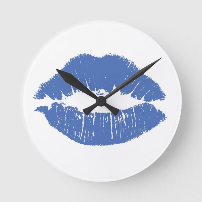 Redondo Mediano Reloj de los labios azules (Anverso)