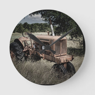 Redondo Mediano Reloj de los viejos aliados de la antigua antigüid