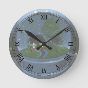 Redondo Mediano Reloj de luciérnagas