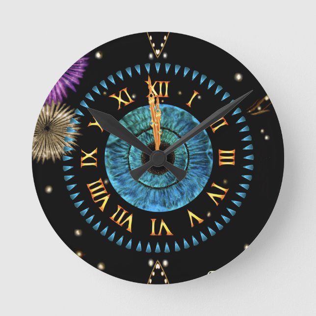 Redondo Mediano Reloj de medianoche (Anverso)