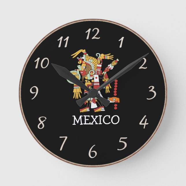 Redondo Mediano Reloj de México (Anverso)