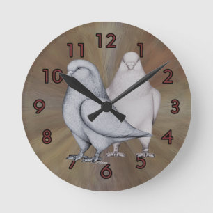 Redondo Mediano Reloj de Mondains del francés