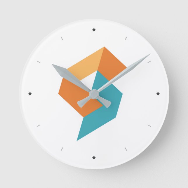 Redondo Mediano Reloj de OneSpace (Anverso)