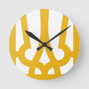 Redondo Mediano Reloj de oro de Trident