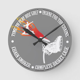 Redondo Mediano Reloj de Personalizable del Frolf de disco de golf