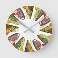Reloj de pesca de trucha