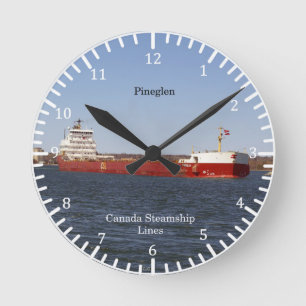 Redondo Mediano Reloj de Pineglen