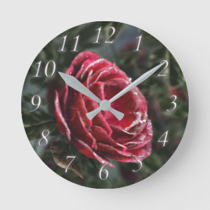 Redondo Mediano Reloj de regalo de despedida de invierno