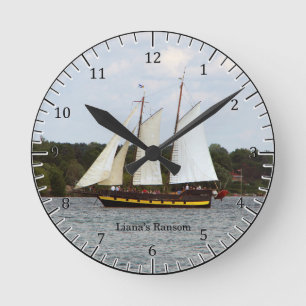 Redondo Mediano Reloj de rescate de Liana
