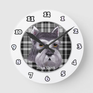 Redondo Mediano Reloj de Schnauzer