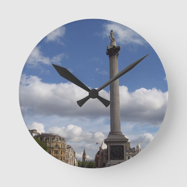 Redondo Mediano Reloj de Trafalgar Square Londres (Anverso)