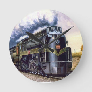Redondo Mediano Reloj de tren