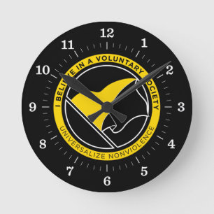 Redondo Mediano Reloj de Voluntaryist
