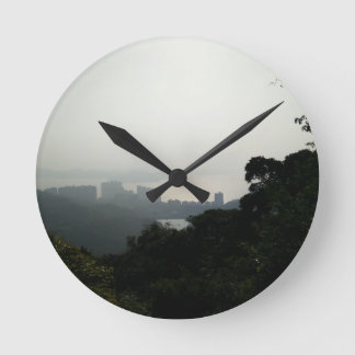 Redondo Mediano Reloj del amanecer de Hong Kong