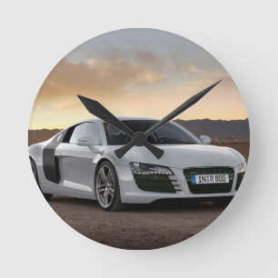 Redondo Mediano Reloj del coche