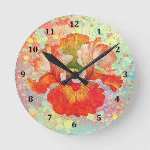 Redondo Mediano Reloj del diseñador de plataformas de pintura de i
