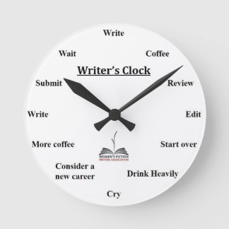 Redondo Mediano Reloj del escritor