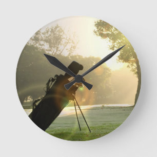 Redondo Mediano Reloj del golf