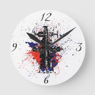 Redondo Mediano Reloj del manantial