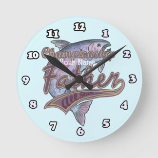 Redondo Mediano Reloj del padre pesquero