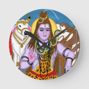 Redondo Mediano Reloj del Señor Shiva