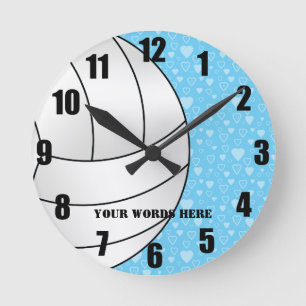 Redondo Mediano Reloj del voleibol