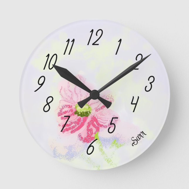 Redondo Mediano Reloj  : Día De Belleza . (Anverso)