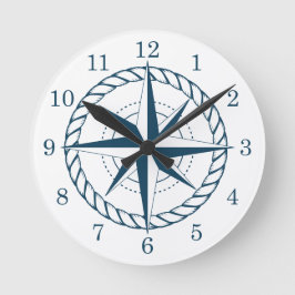 Redondo Mediano Reloj Estrella Náutico