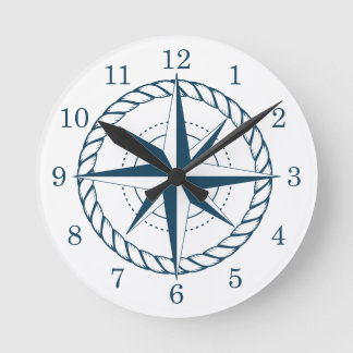 Redondo Mediano Reloj Estrella Náutico