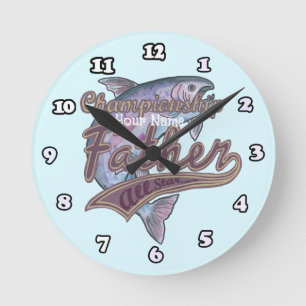 Redondo Mediano Reloj Fishing Father 