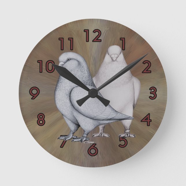 Redondo Mediano Reloj francés de mondain (Anverso)