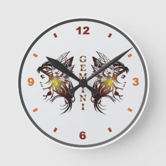 Redondo Mediano Reloj Gemini