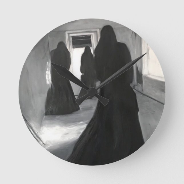 Redondo Mediano Reloj gótico (Anverso)