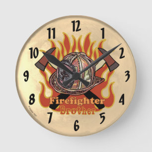 Redondo Mediano Reloj Hermano Bombero