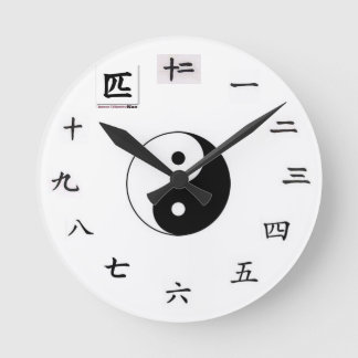 Redondo Mediano Reloj japonés