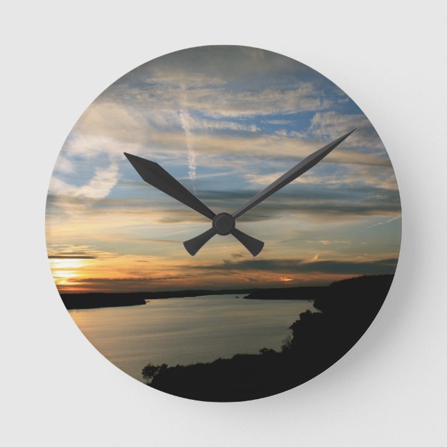 REDONDO MEDIANO RELOJ LAKE OZARK (Anverso)