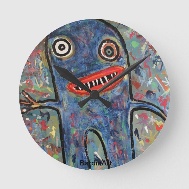 Redondo Mediano Reloj "Lorenzo Welk " de BardinArt (Anverso)